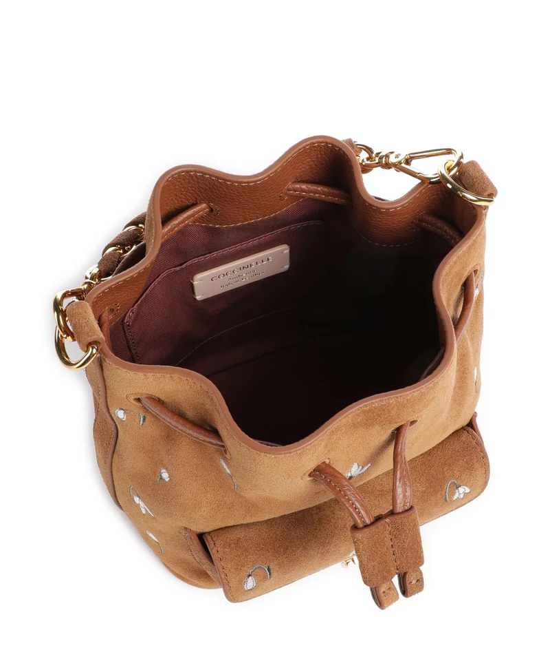 Coccinelle Beat Generation Sac seau cognac