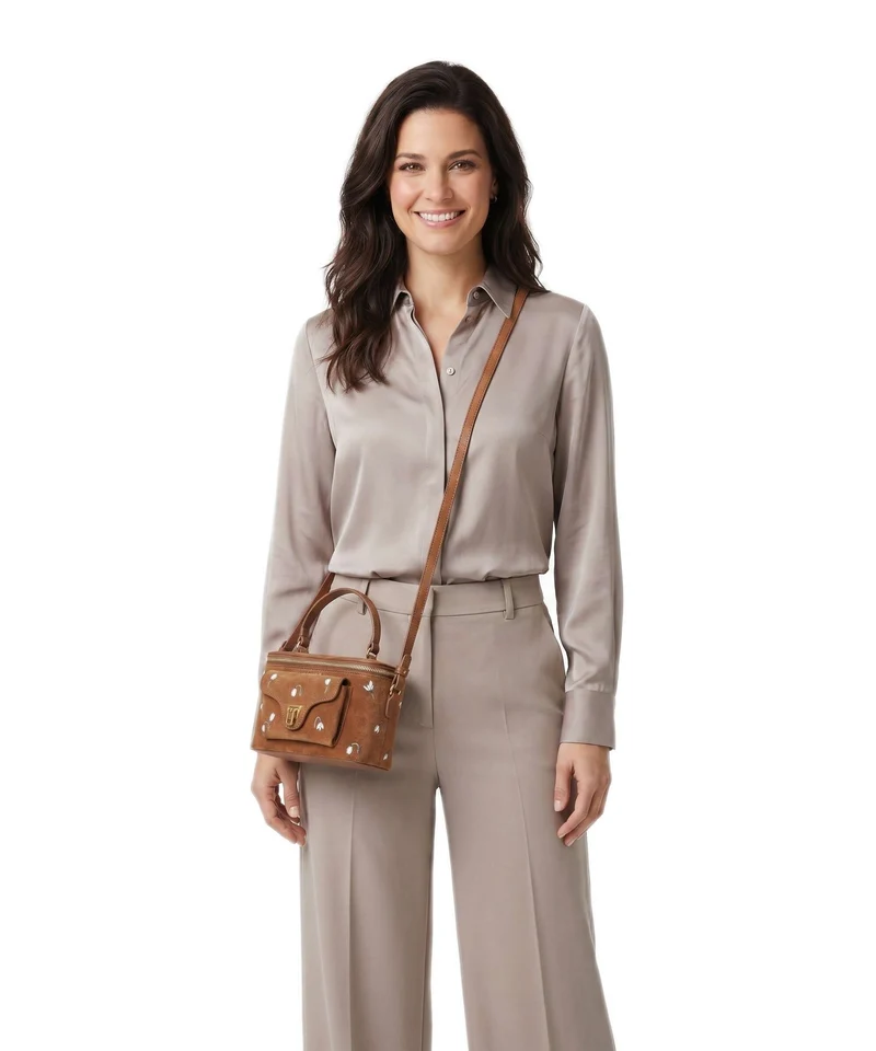 Coccinelle Beat Generation Sac bandoulière cognac