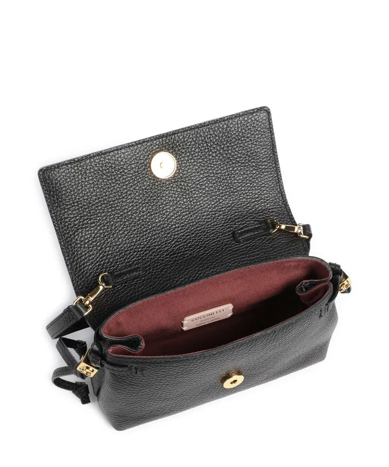 Coccinelle Thess Sac bandoulière noir
