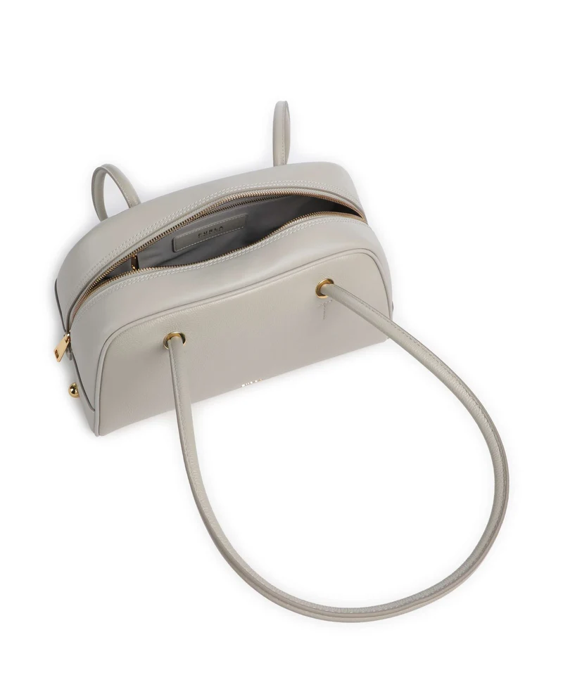 Furla Poppy M Sac porté épaule stone gray