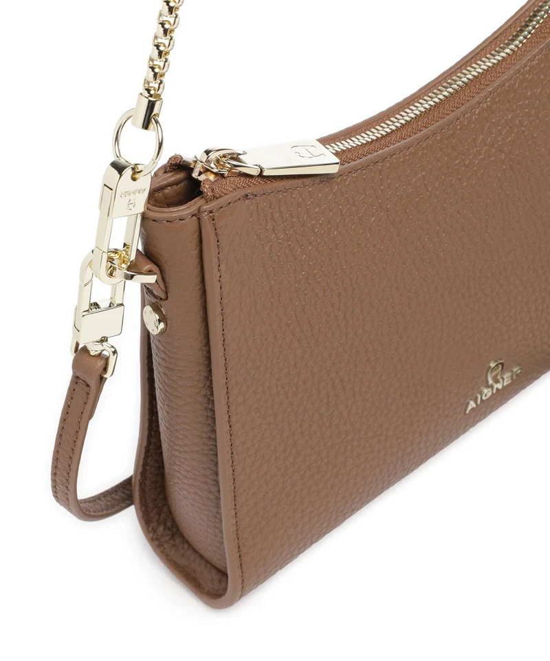 Aigner Ivy S Sac porté épaule saddle brown