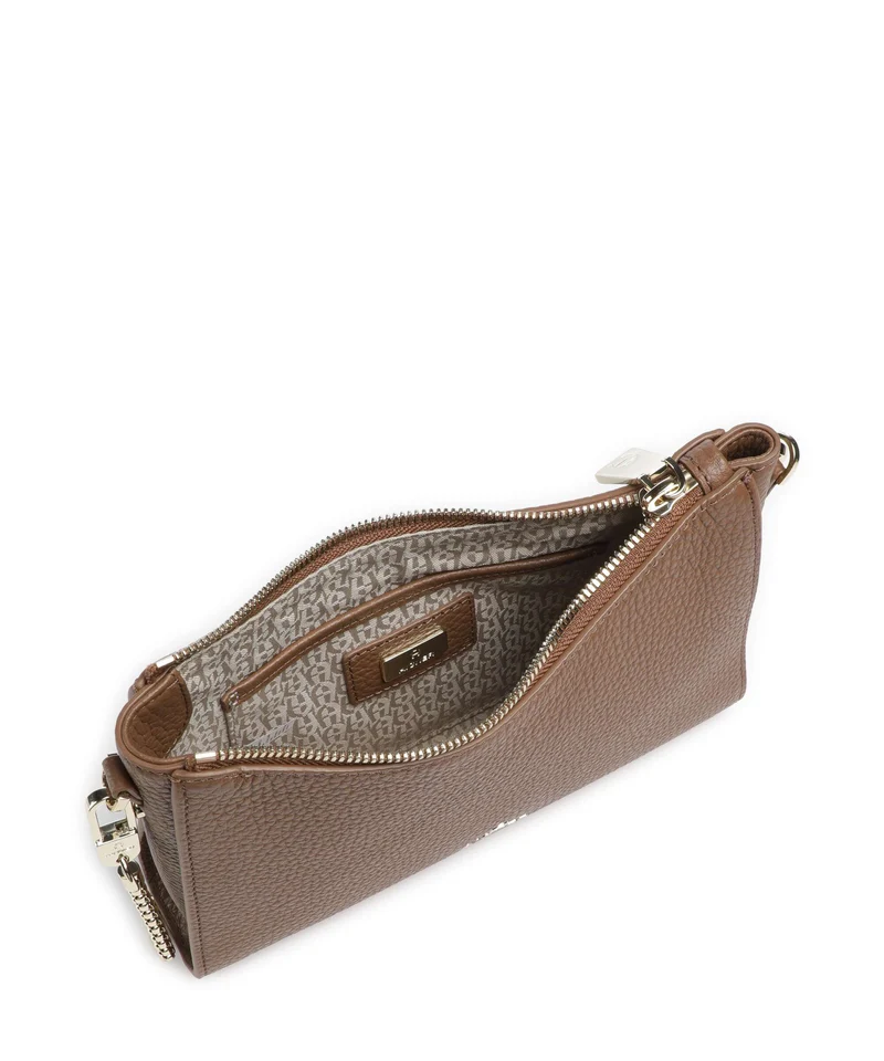 Aigner Ivy S Sac porté épaule saddle brown