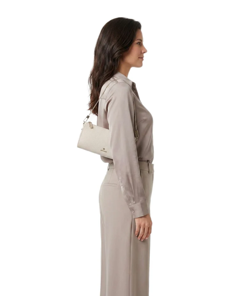 Aigner Ivy S Sac porté épaule fog beige