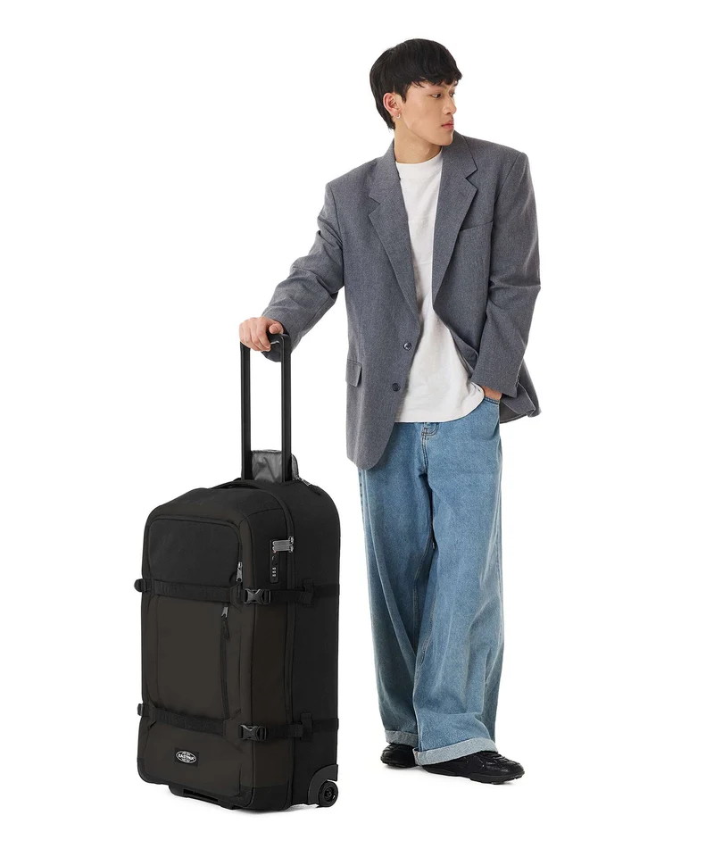Eastpak Transit'R Pro M Sac de voyage à roulettes black/pro coated