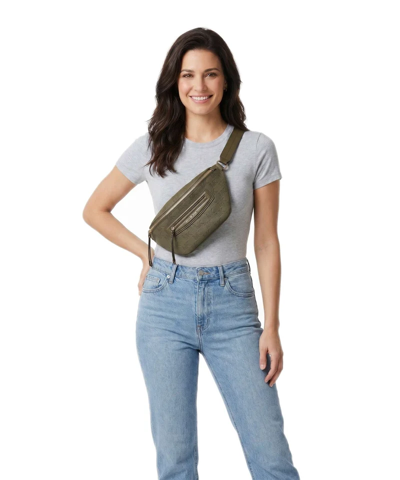 Michael Kors Jet Set Travel Medium Sac banane loden
