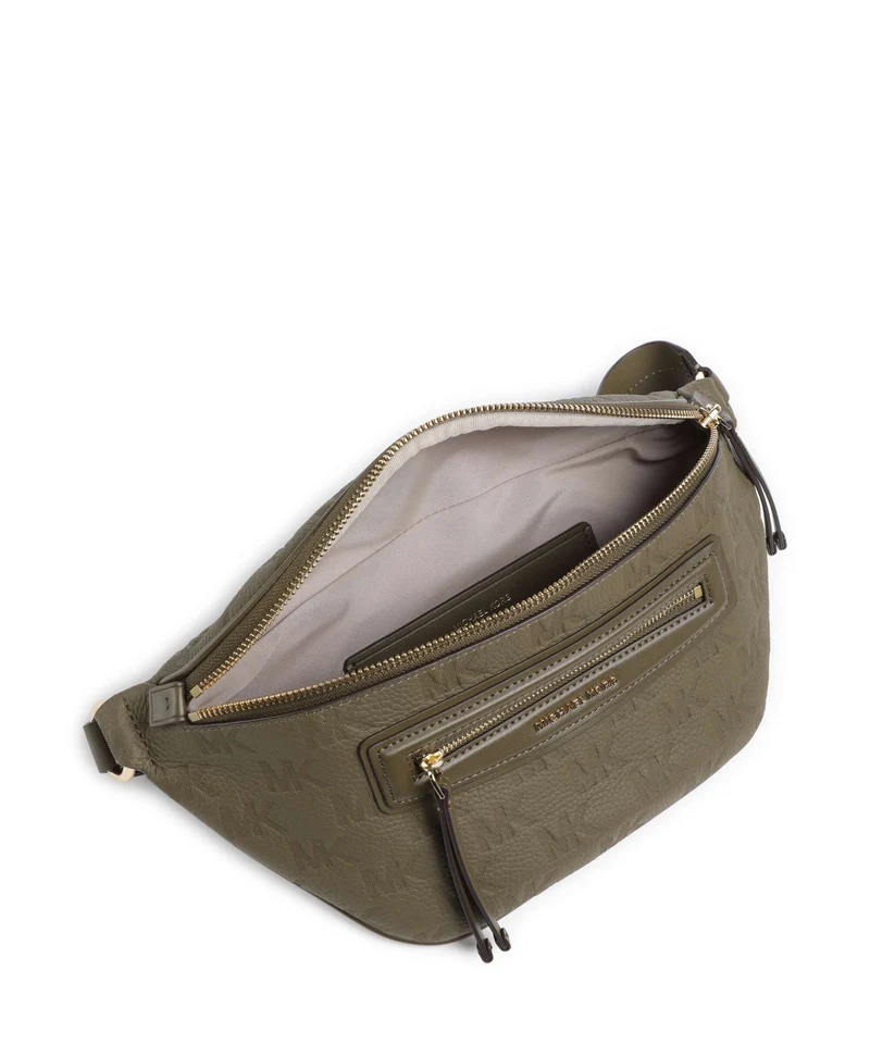Michael Kors Jet Set Travel Medium Sac banane loden