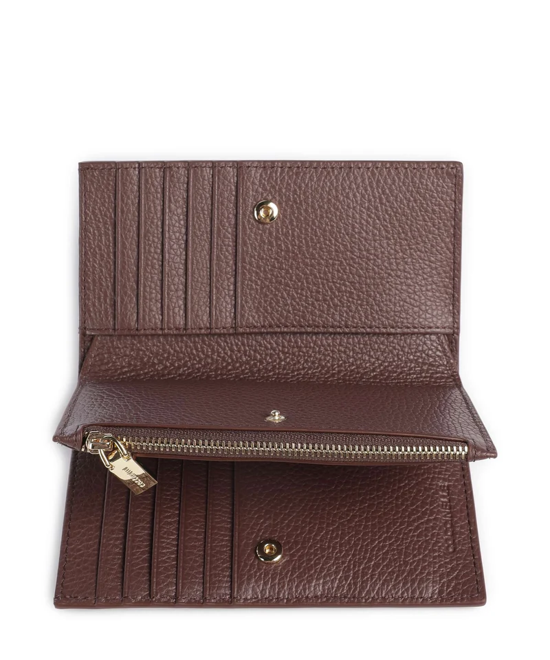 Coccinelle Metallic Soft Portefeuille berry