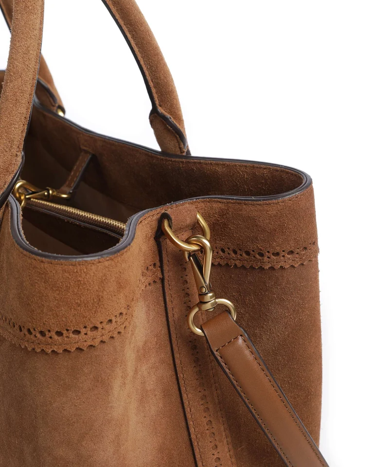 Lauren Ralph Lauren Marcy 36 Sac à main light tobacco