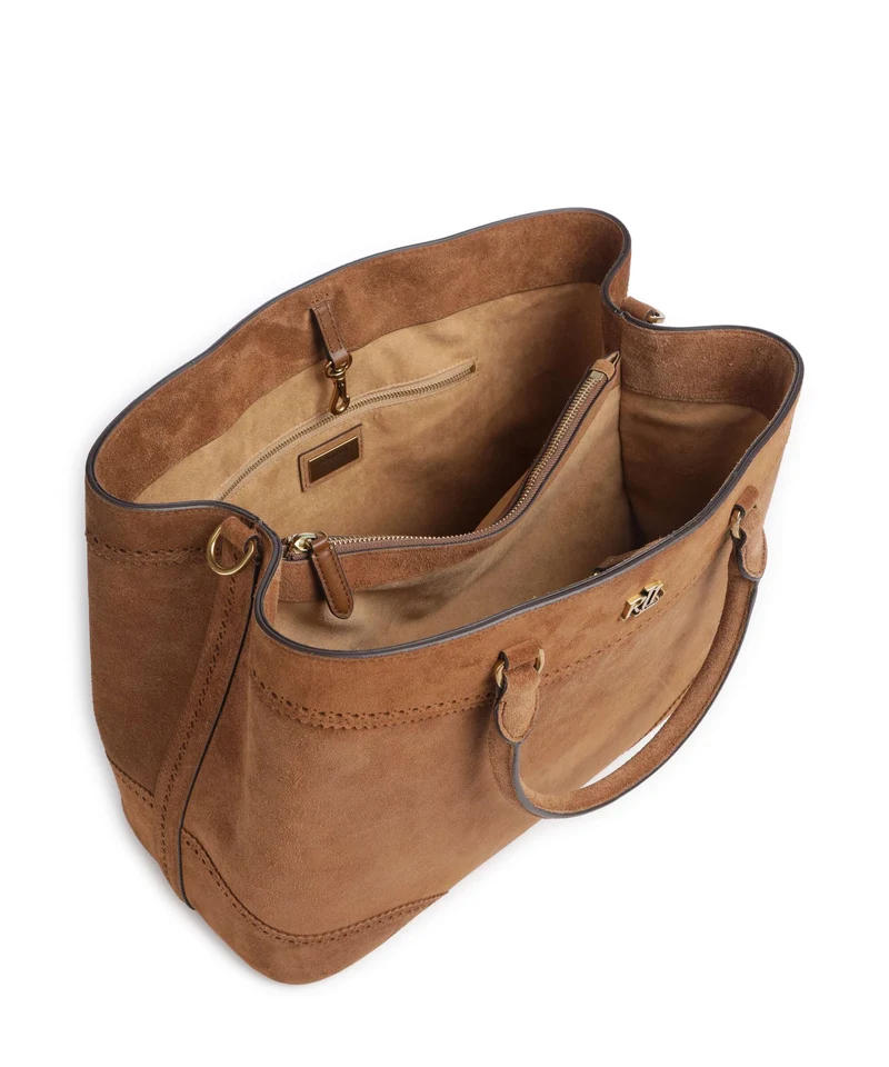 Lauren Ralph Lauren Marcy 36 Sac à main light tobacco