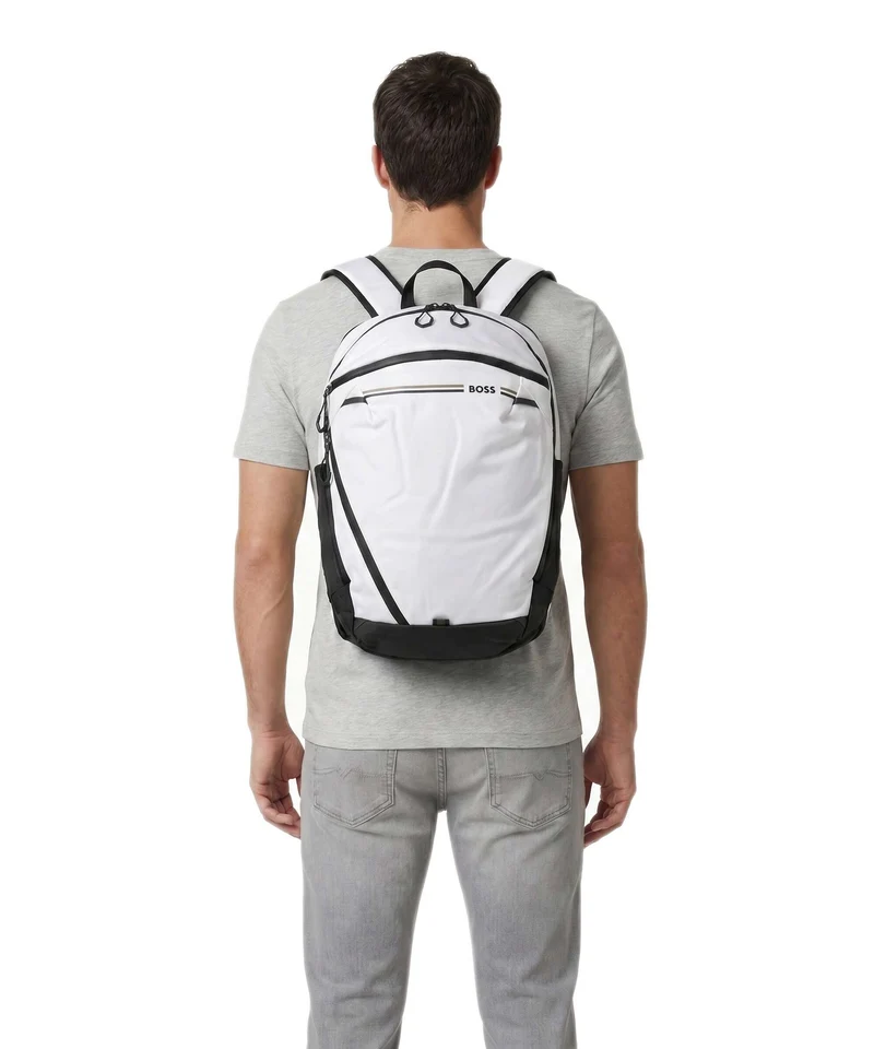 BOSS Stenson Sac à dos white