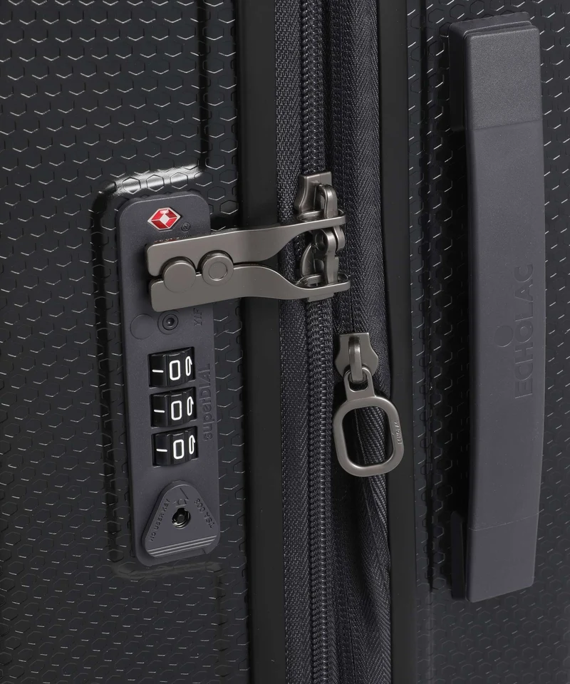 Echolac Logic Pro S Valise 4 roues black metallic