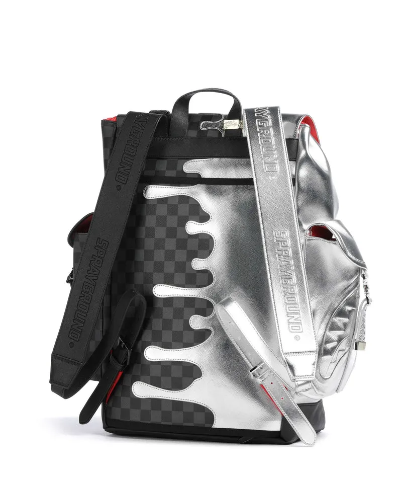 Sprayground Silver Side Drip Monte Carlo Sac à dos black/silver