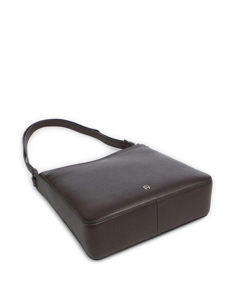Aigner Pura M Sac porté épaule soil brown