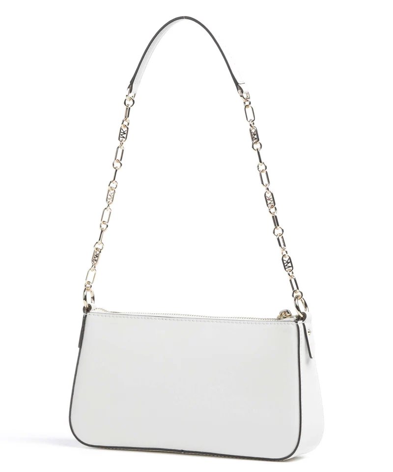 Michael Kors Empire Medium Sac porté épaule optic white