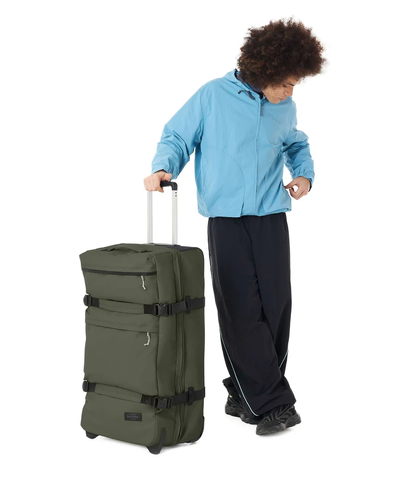 Eastpak Transit'R Plus L Sac de voyage à roulettes tarp forest