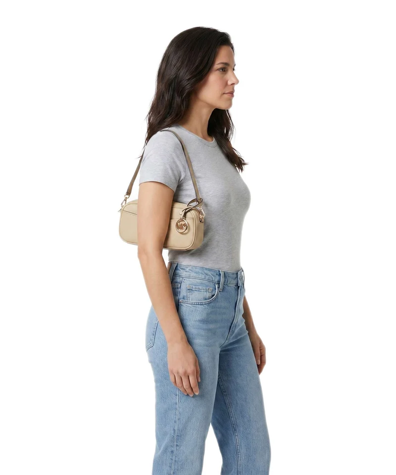 Michael Kors May Small Sac porté épaule khaki