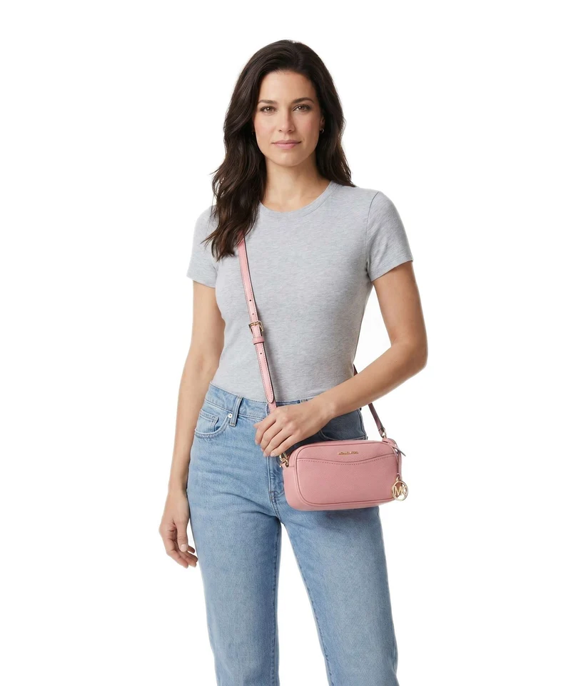 Michael Kors May Small Sac porté épaule primrose