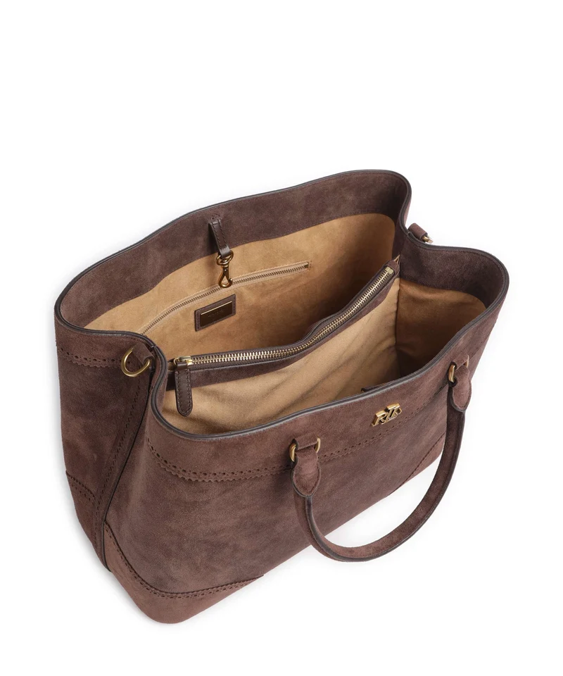 Lauren Ralph Lauren Marcy 36 Sac à main chestnut brown