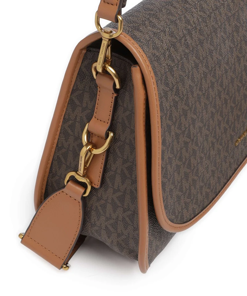 Michael Kors Holmes Medium Sac porté épaule brown/acorn