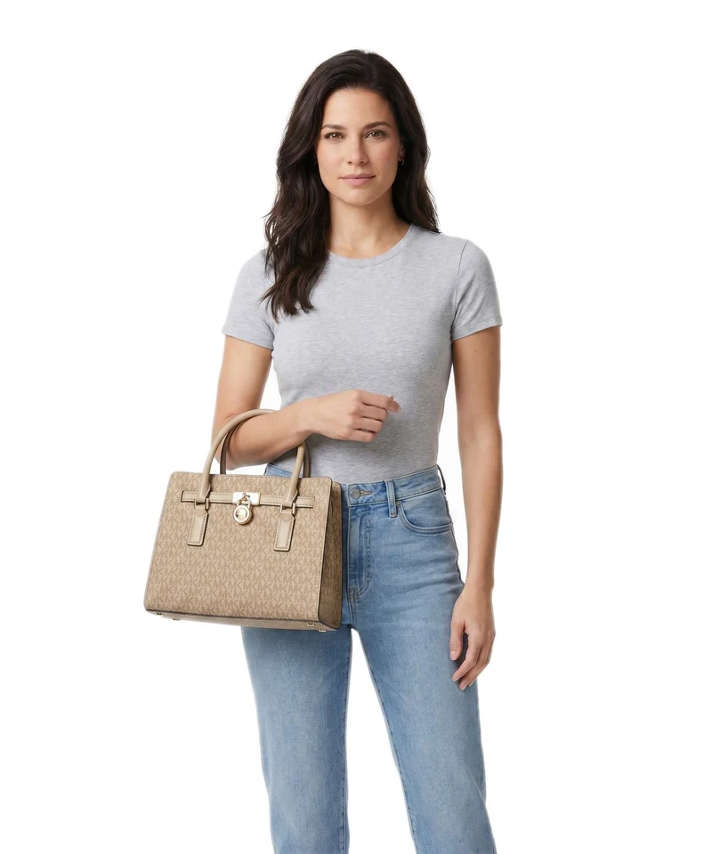 Michael Kors Hamilton Moderne Small Sac à main khaki