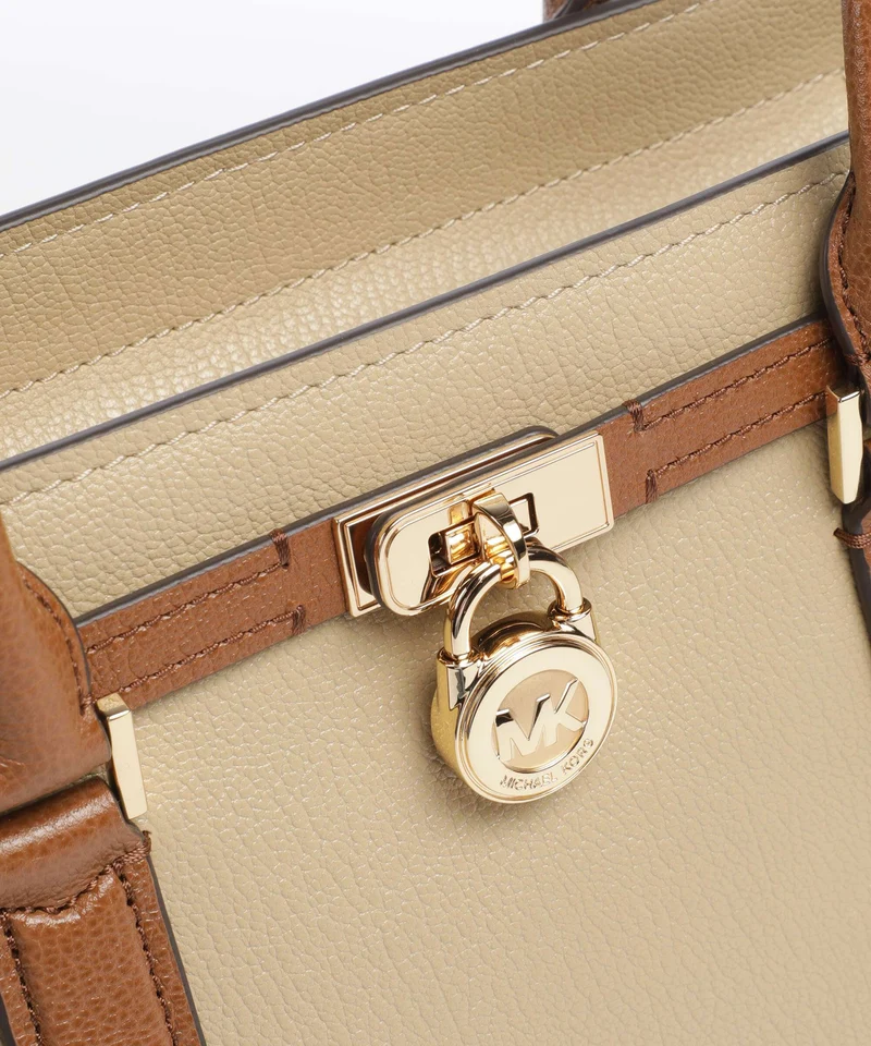 Michael Kors Hamilton Moderne Small Sac porté épaule khaki multicolour