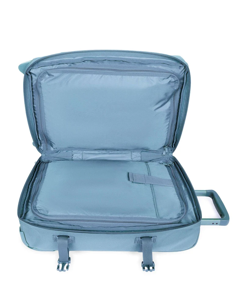 Eastpak Transit'R Plus S Sac de voyage à roulettes monotone blue