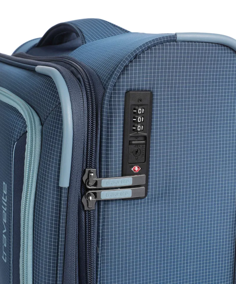 Travelite Corsiica Valise 4 roues blue