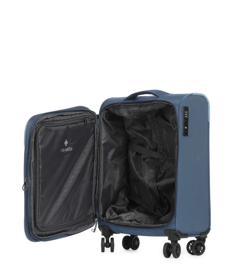 Travelite Corsiica Valise 4 roues blue