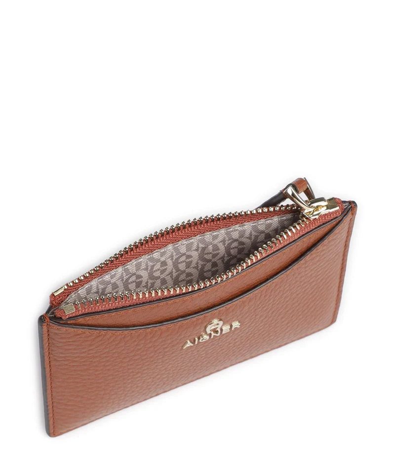 Aigner Marika Étui à cartes crédit cognac brown