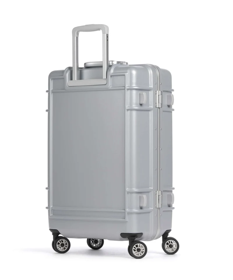 Eastpak Resist'R Case Valise 4 roues metal silver