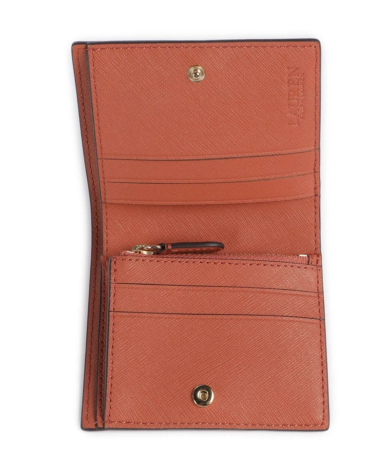 Lauren Ralph Lauren Small Portefeuille red terracotta