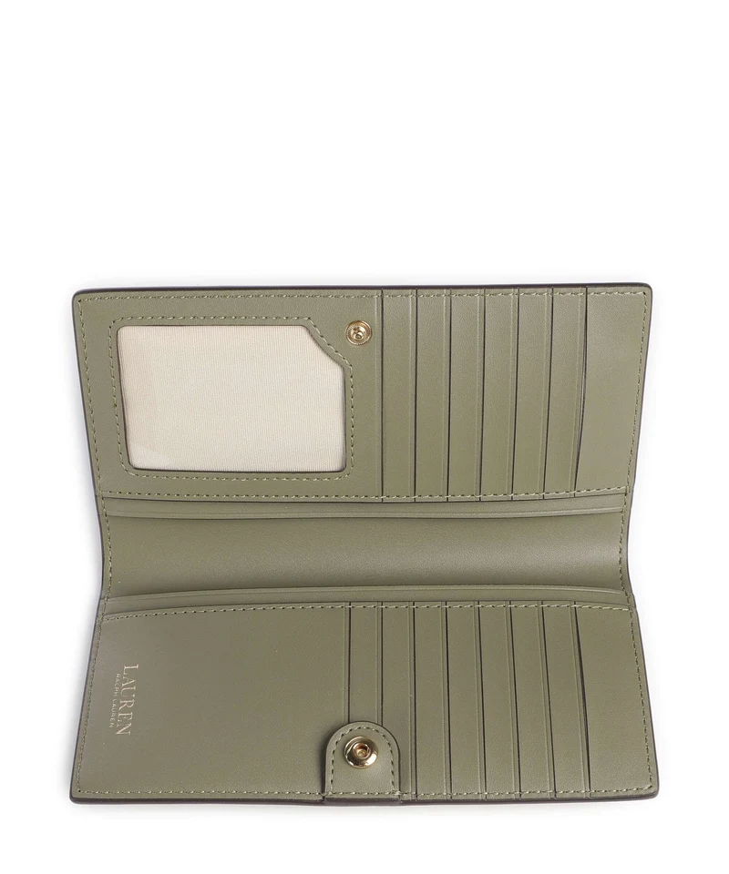 Lauren Ralph Lauren Medium Portefeuille sage green