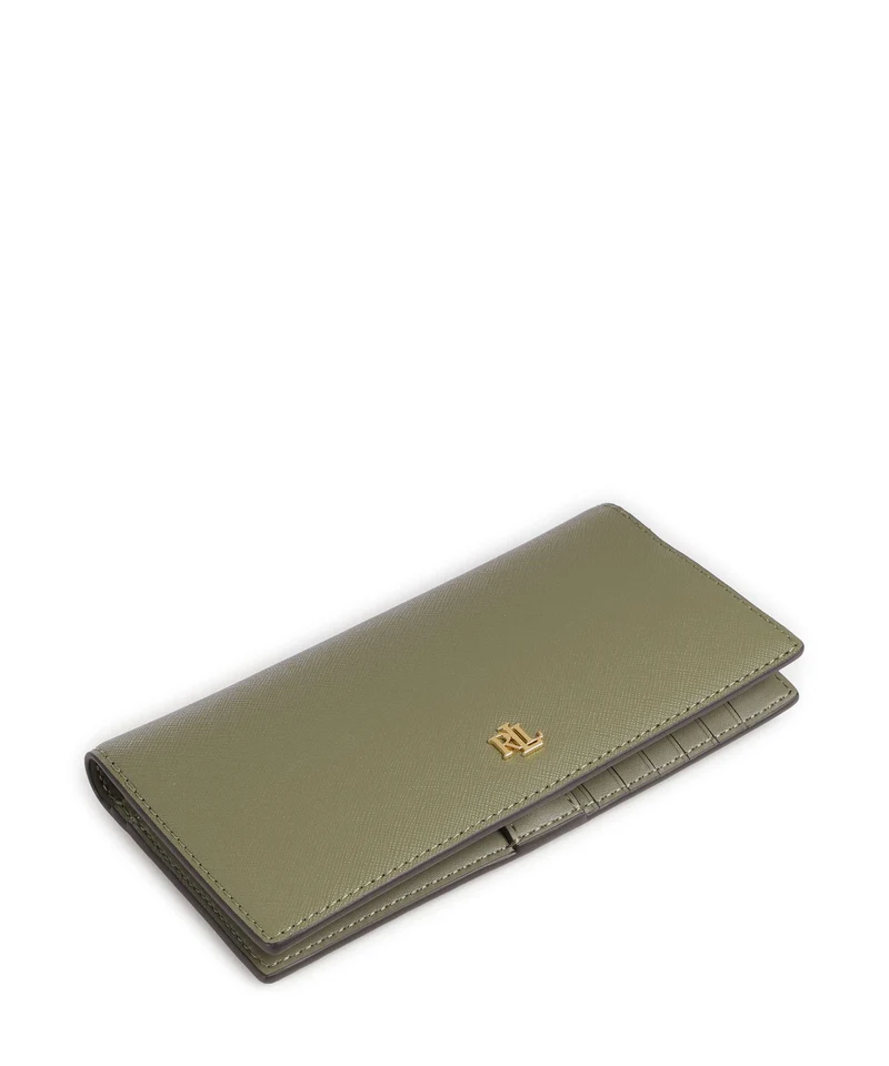 Lauren Ralph Lauren Medium Portefeuille sage green