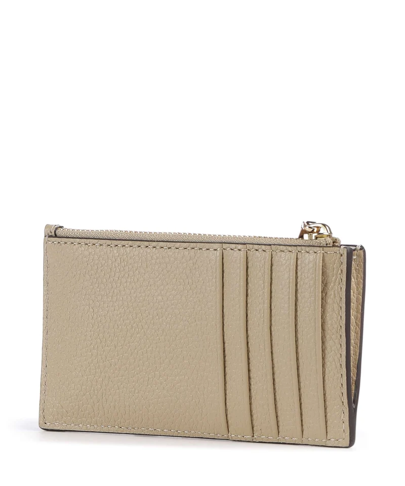 Michael Kors Jet Set Étui à cartes crédit khaki