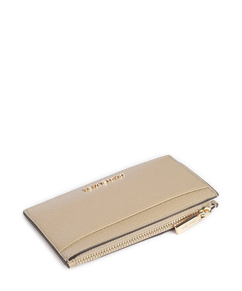 Michael Kors Jet Set Étui à cartes crédit khaki