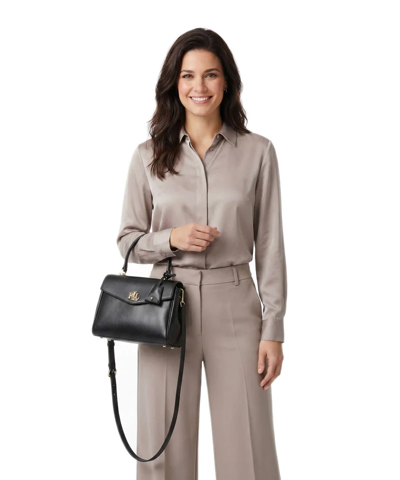 Lauren Ralph Lauren Farrah Small Sac à main black