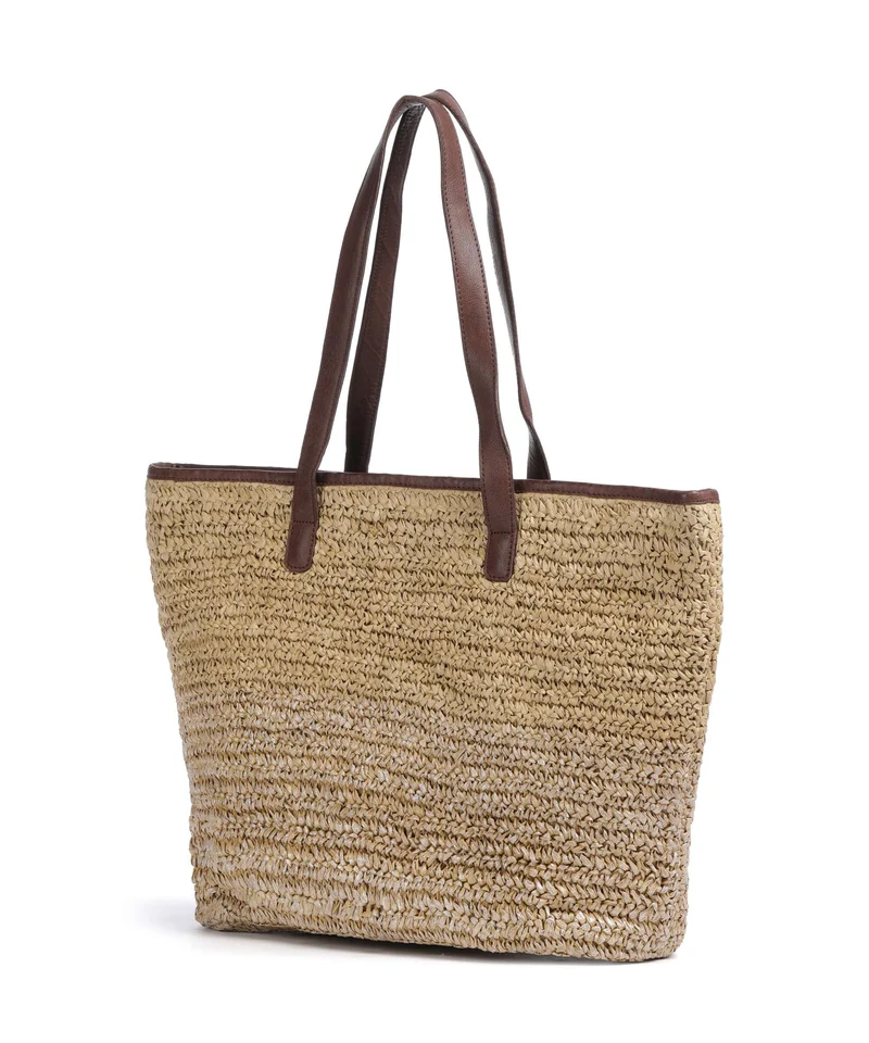 Anokhi Cabas natural metallic
