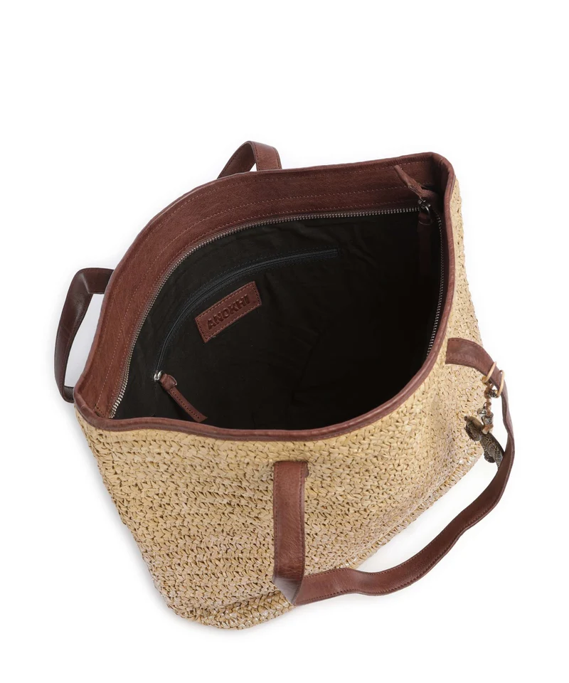 Anokhi Cabas natural metallic