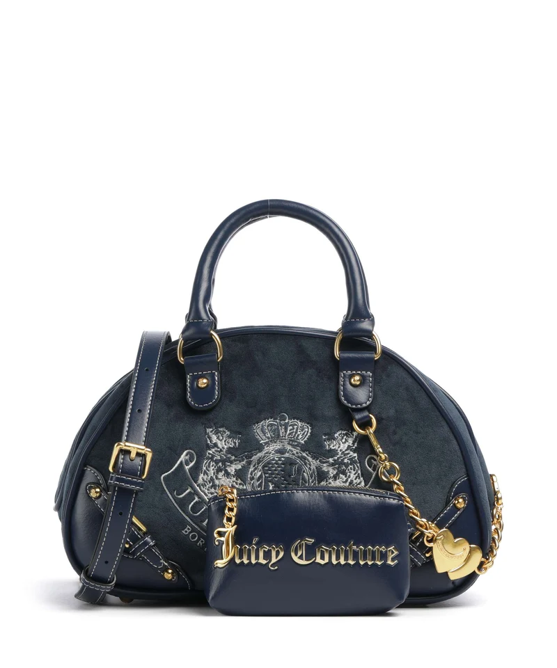 Juicy Couture Twig Narrative Velvet Sac à main blue depths
