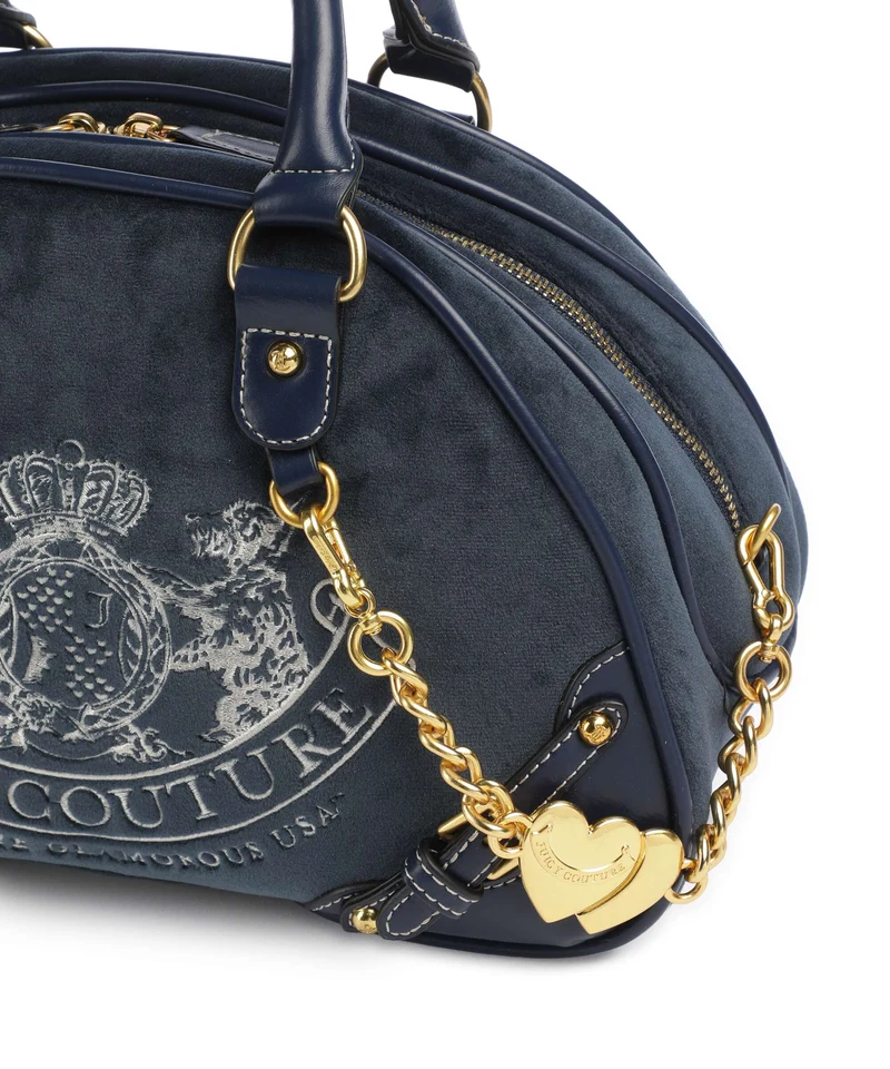 Juicy Couture Twig Narrative Velvet Sac à main blue depths