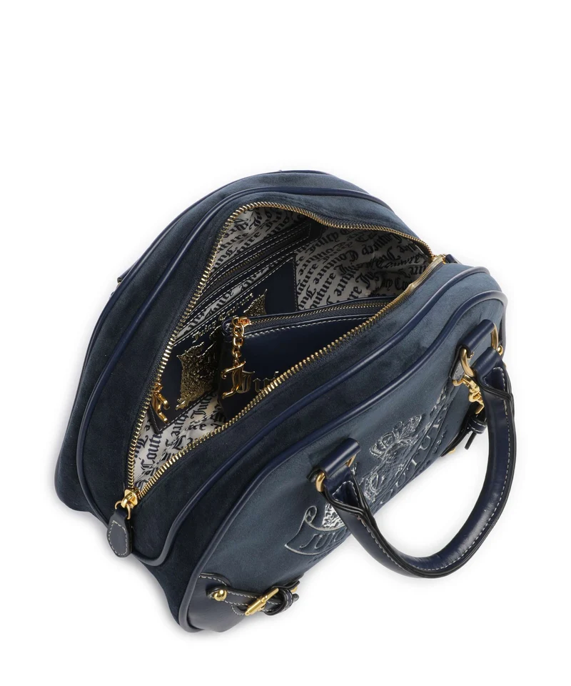 Juicy Couture Twig Narrative Velvet Sac à main blue depths
