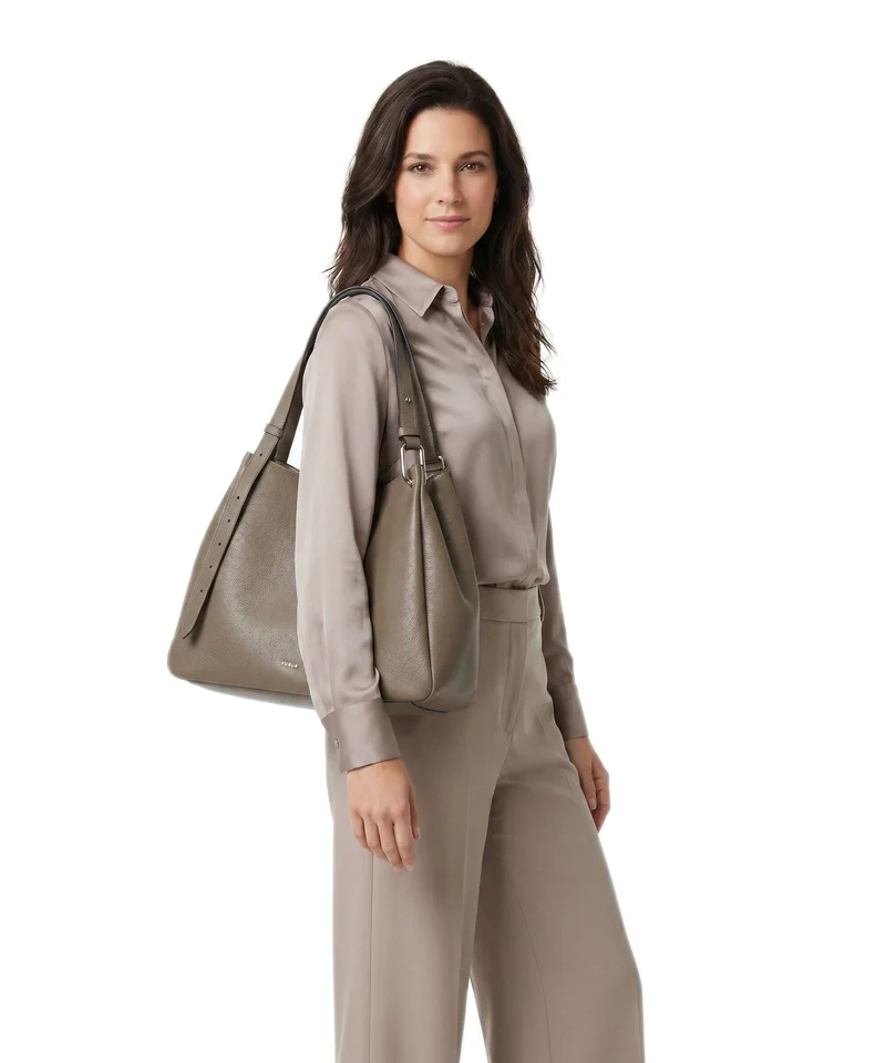 Furla Nuvola L Sac fourre-tout muddy gray