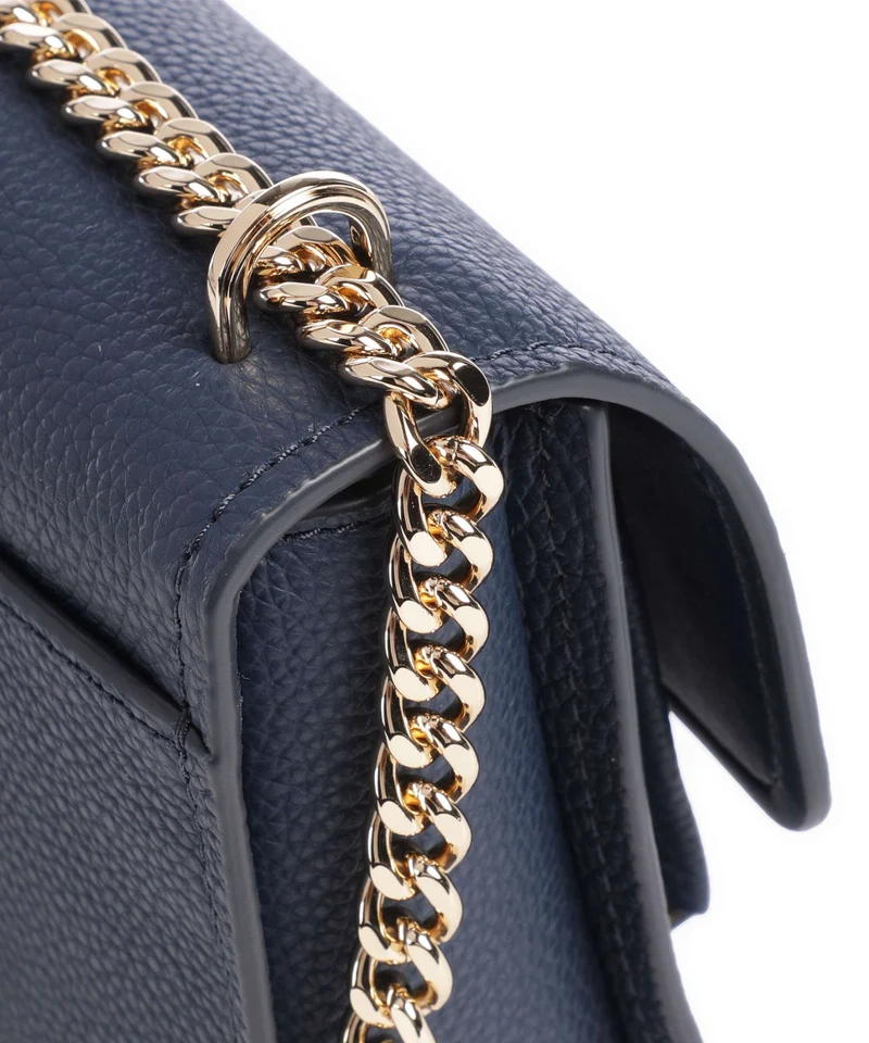 Michael Kors Claire Small Sac porté épaule navy