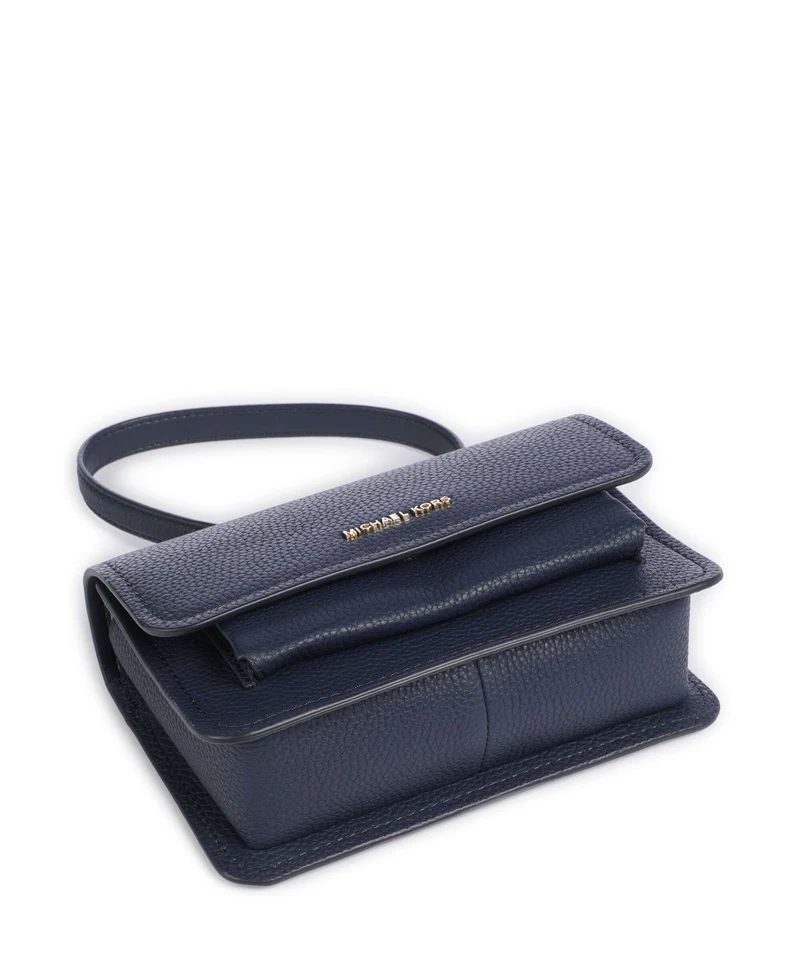 Michael Kors Claire Small Sac porté épaule navy