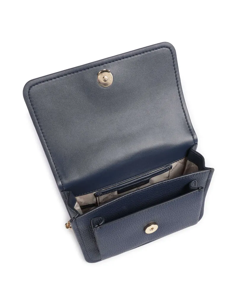 Michael Kors Claire Small Sac porté épaule navy
