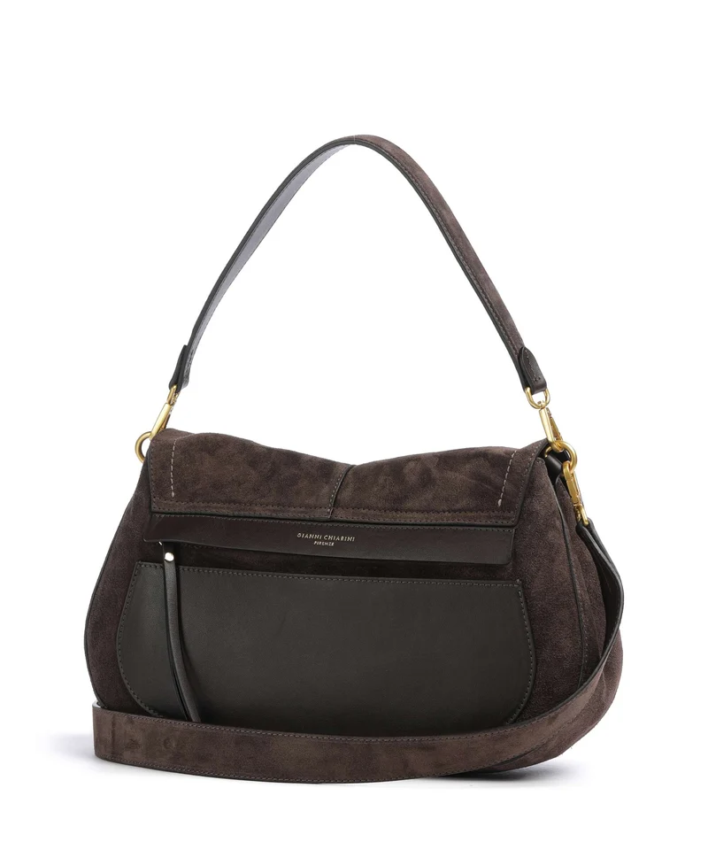 Gianni Chiarini Helena Round Sac porté épaule moka