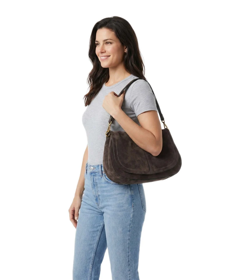 Gianni Chiarini Helena Round Sac porté épaule moka