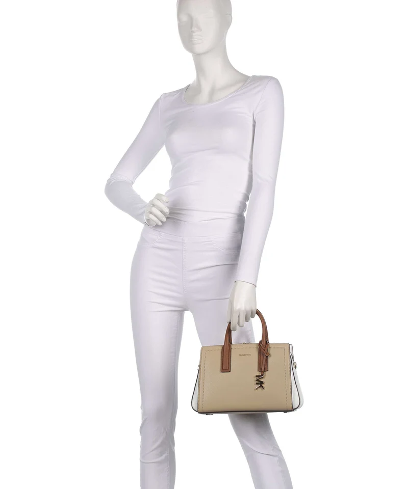 Michael Kors Laila Small Sac à main khaki multicolour