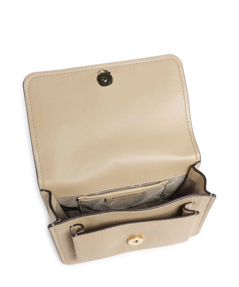 Michael Kors Claire Small Sac porté épaule khaki