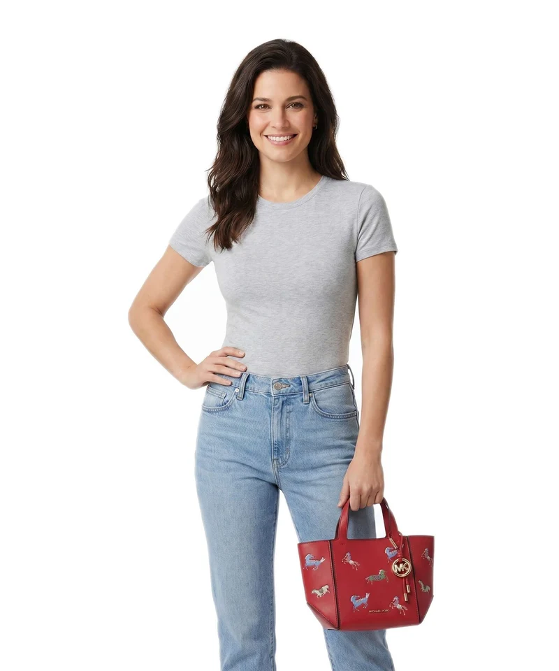 Michael Kors Jordi Small Sac à main crimson